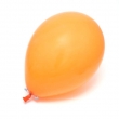 фото Оранжевый воздушный шарик с гелием